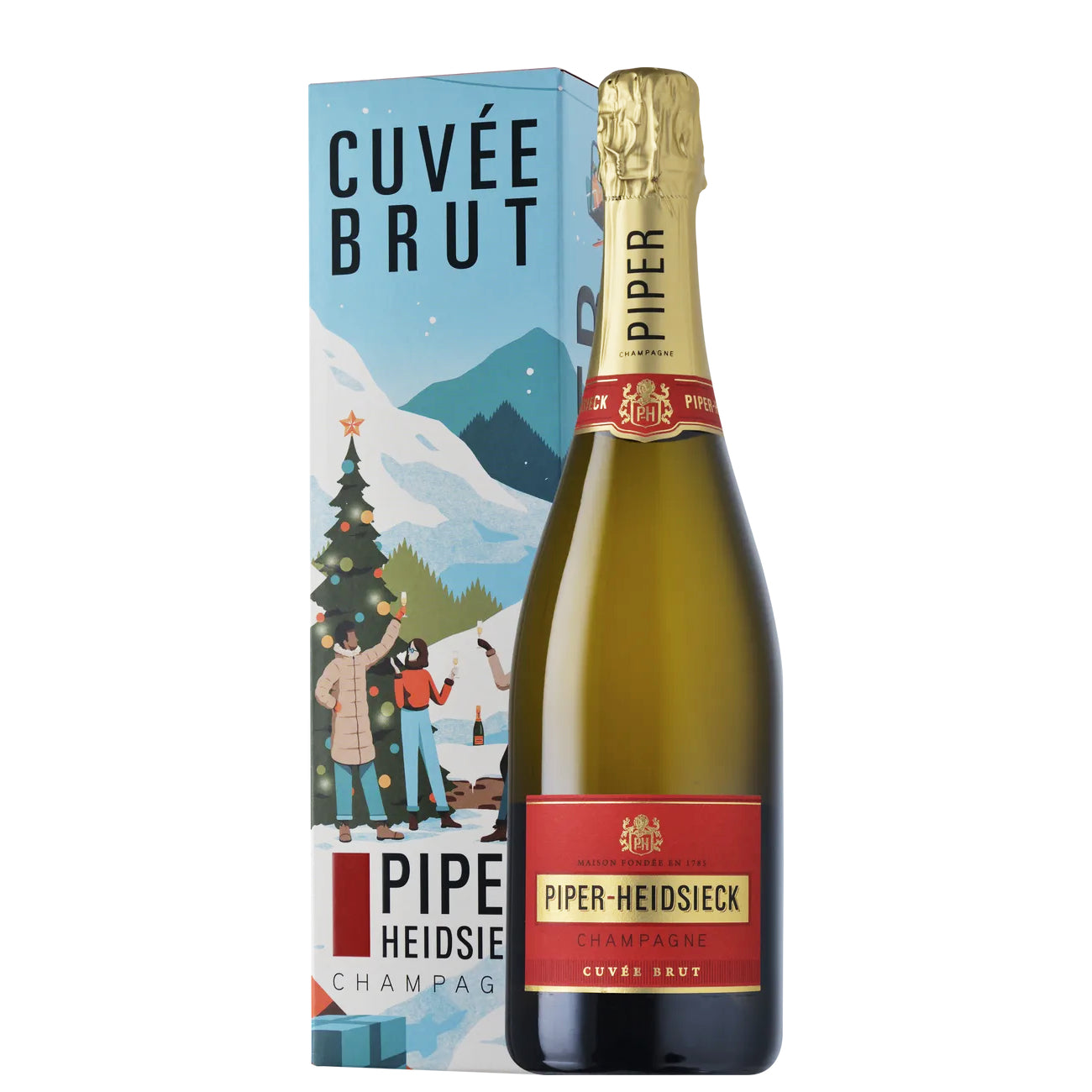 Champagne Cuvée Brut – Piper Heidsieck (Astuccio Winter Edition)